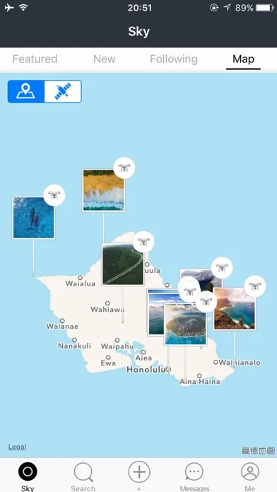 SkyAir----Dji,Yuneec, Xiro, Ehang 3DR Aerial Photographer community Screenshots