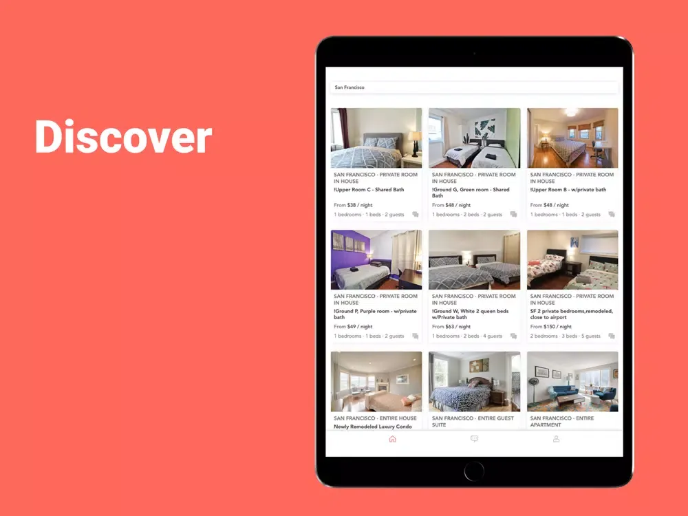 Tangkapan skrin Airnect - Reach Local Hosts iPad 
