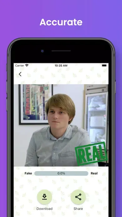 Capturas de pantalla de AI Image Detector - AironHeart