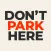 Don't Park Here NYC