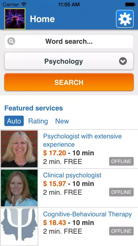 Psychologist Online应用截图
