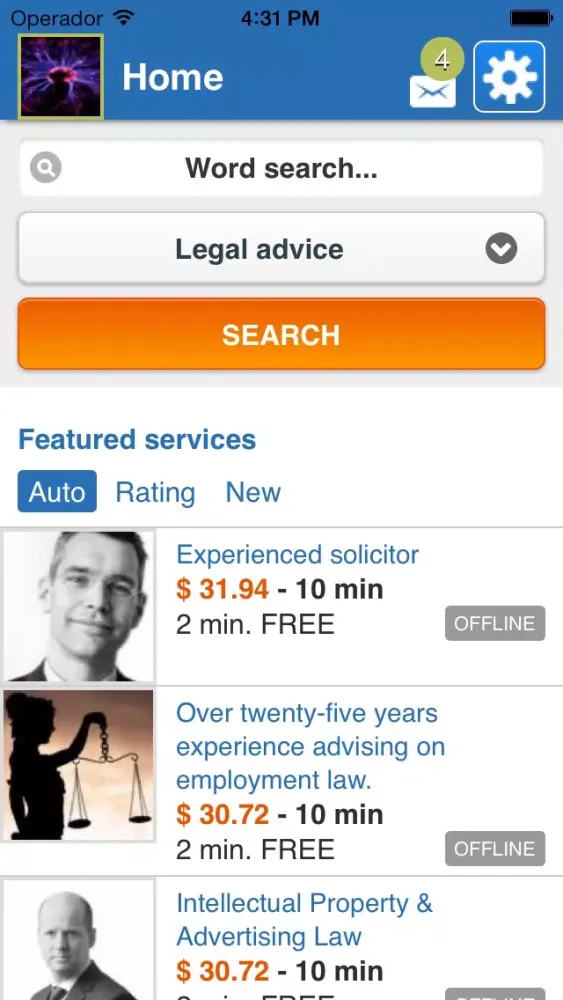 Capturas de pantalla de Lawyer Online