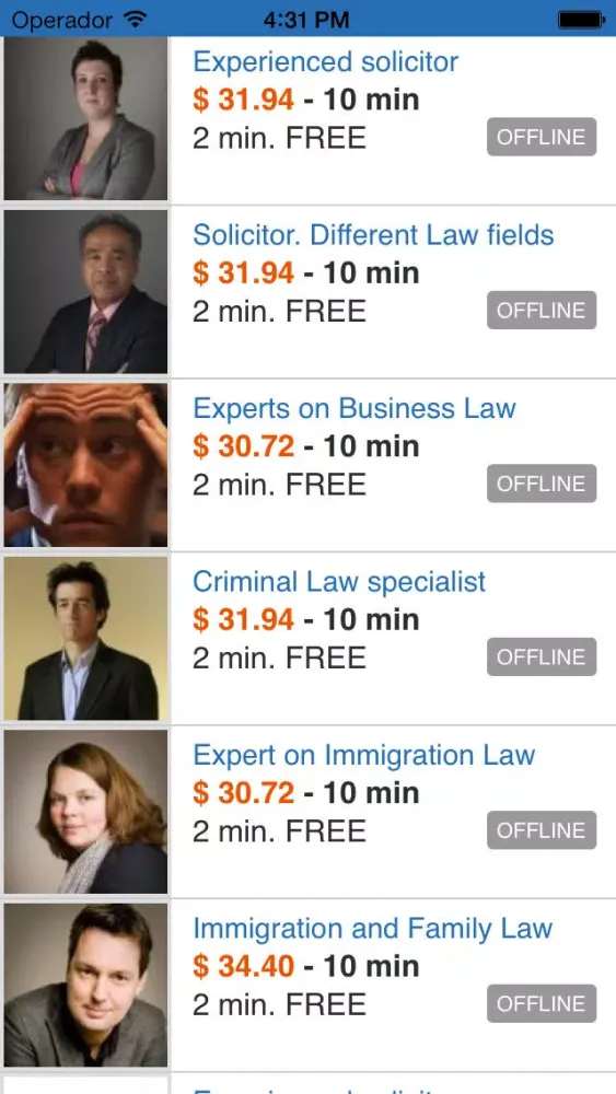 Capturas de pantalla de Lawyer Online