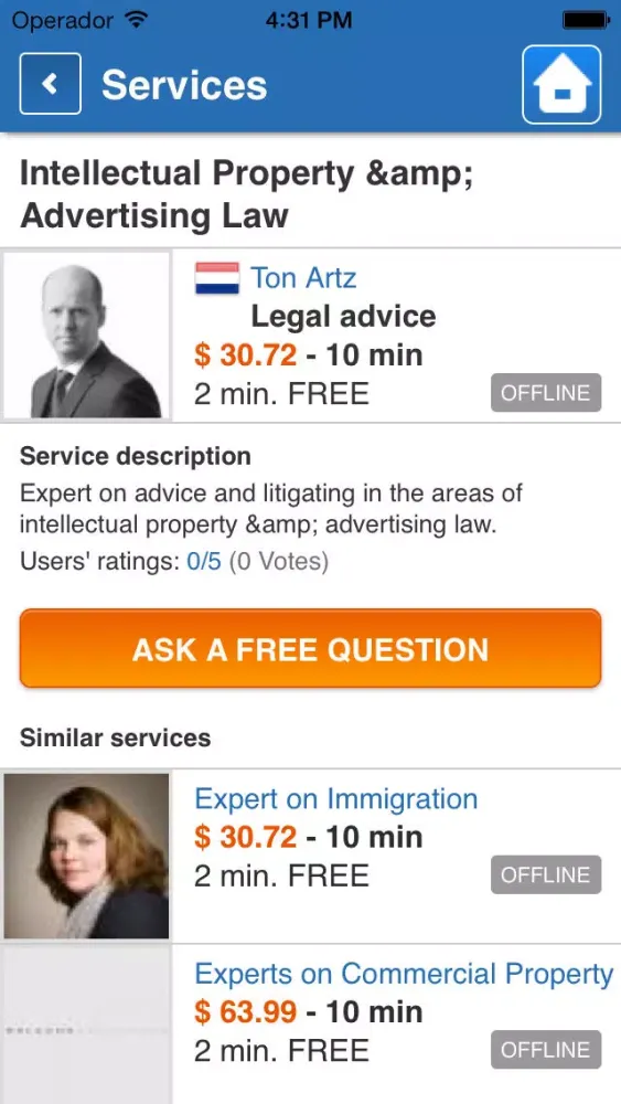 Capturas de pantalla de Lawyer Online