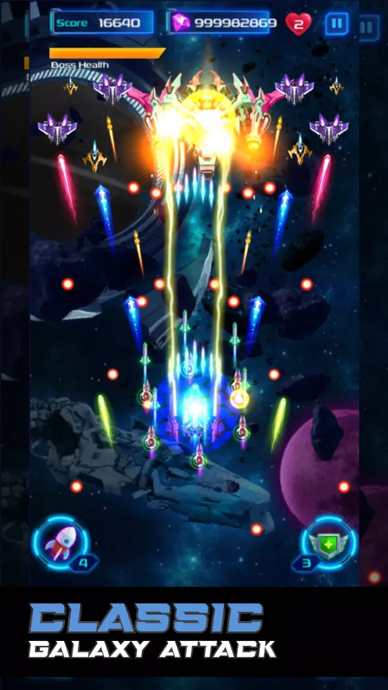 Galaxy Attack Ekran Görüntüleri