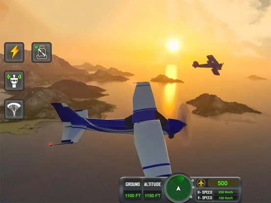 Flight Simulator Pilot Games iPad  स्क्रीनशॉट