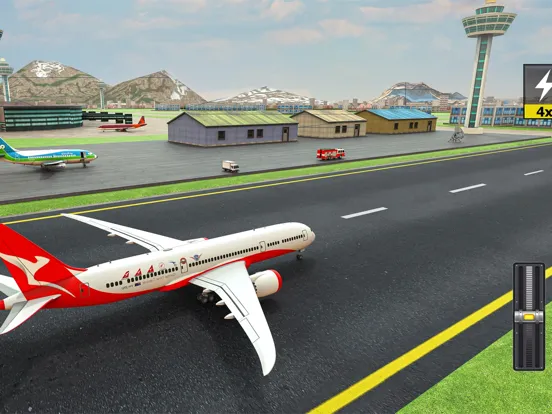 Flight Simulator Pilot Games iPad  स्क्रीनशॉट