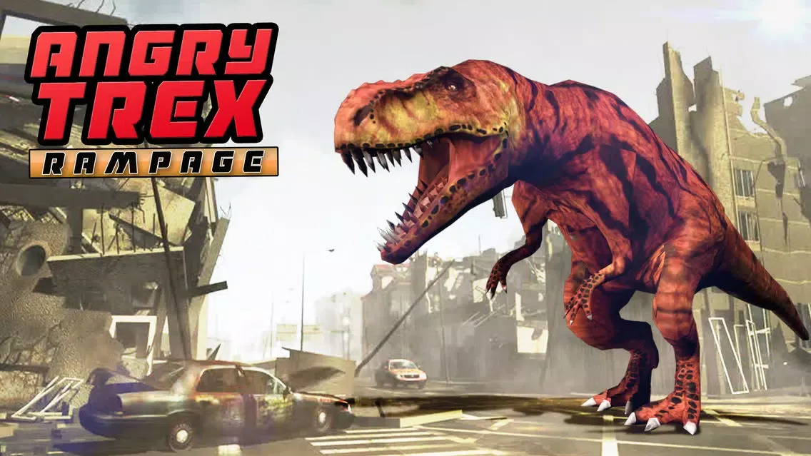 Angry T-Rex Rampage ™ Ekran Görüntüleri