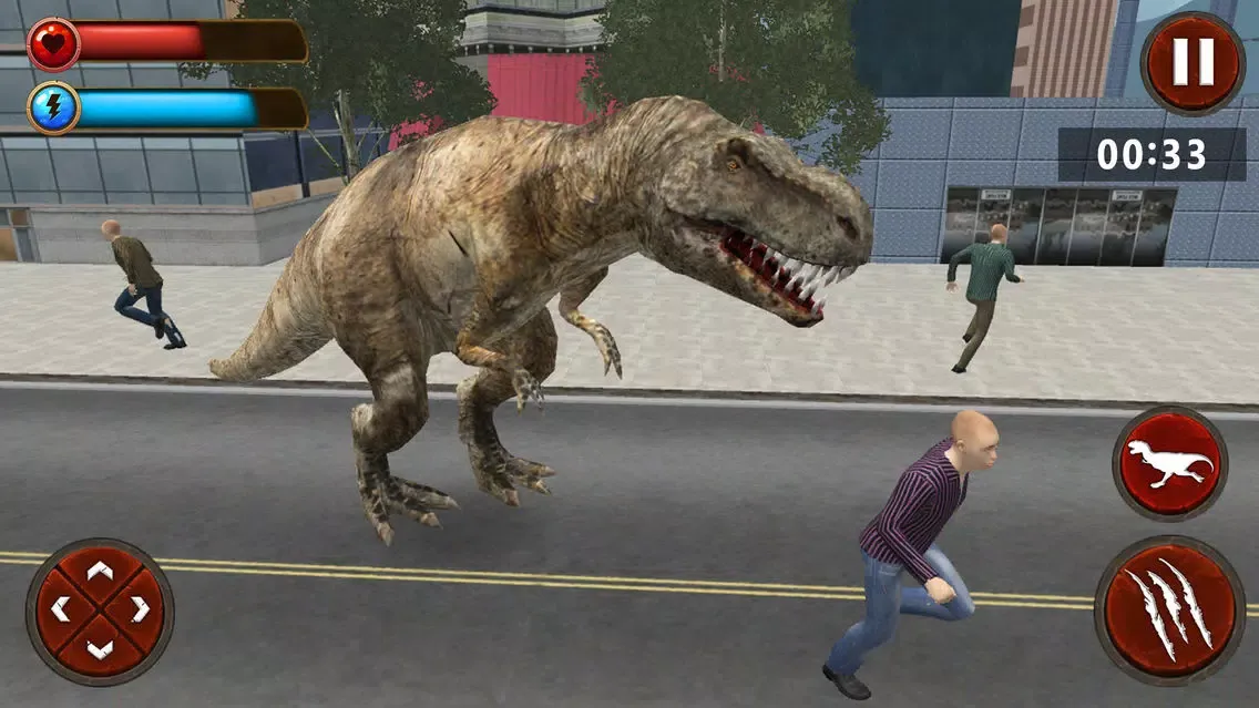 Angry T-Rex Rampage ™ Ekran Görüntüleri