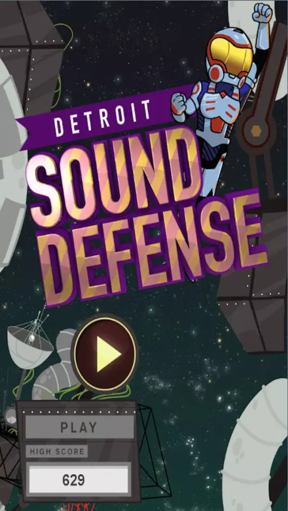Capturas de tela do Detroit Sound Defense