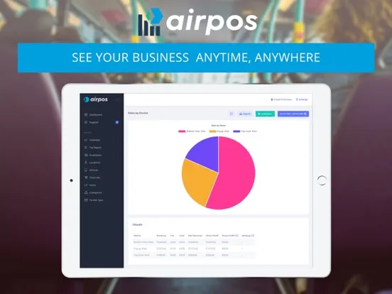 AirPOS Reports iPad  Screenshots