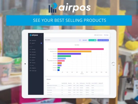 AirPOS Reports iPad  Screenshots