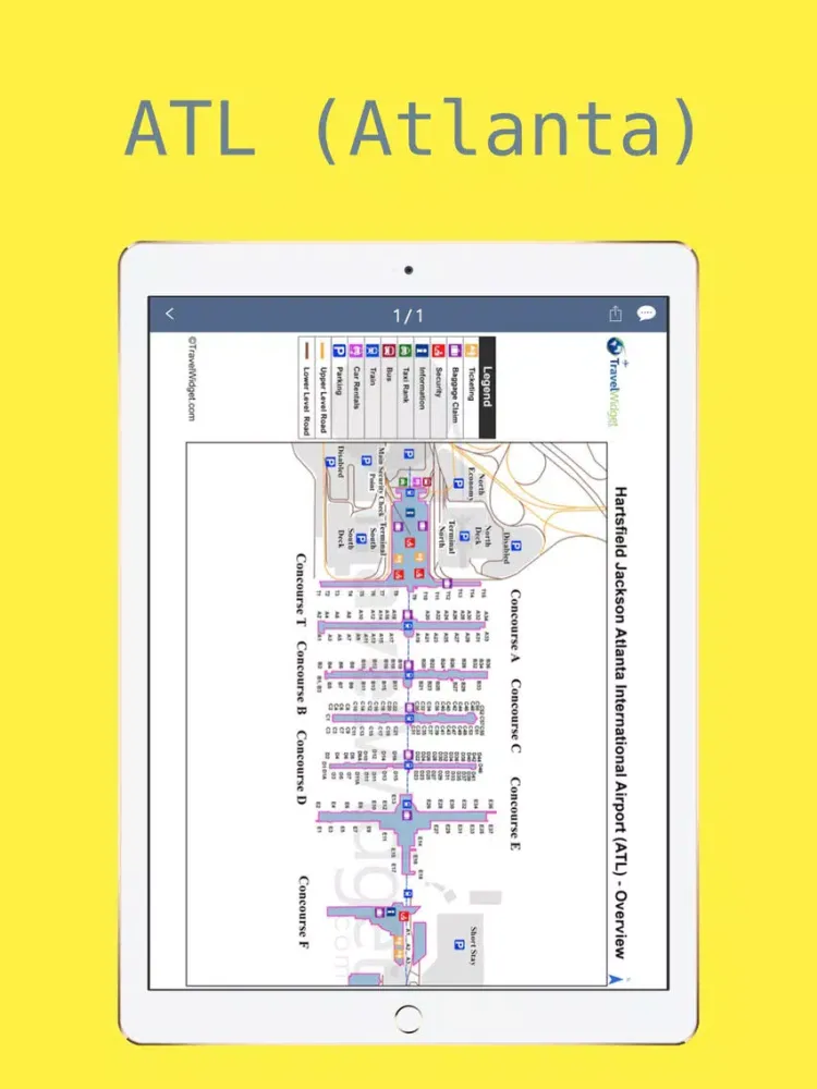 Capturas de pantalla de Airport Information - Check-In + Flight Delays + Terminal Maps iPad 