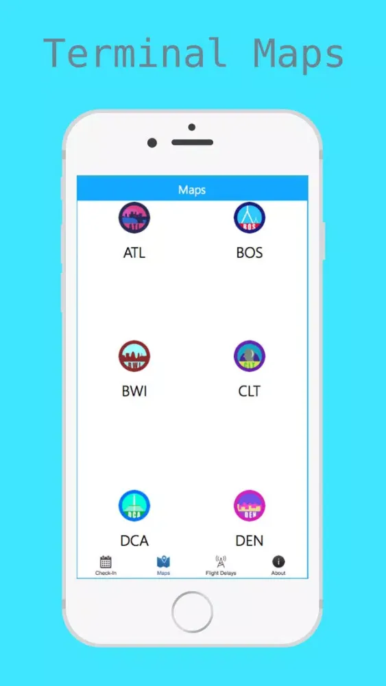 Capturas de pantalla de Airport Information - Check-In + Flight Delays + Terminal Maps
