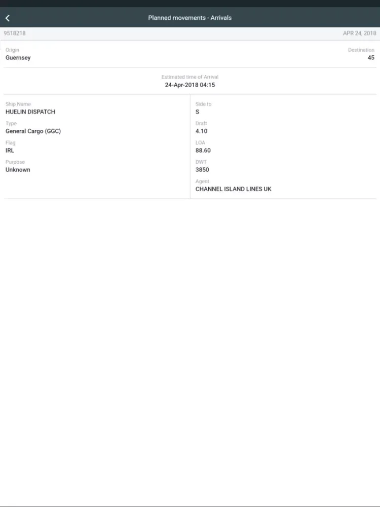 Port Community iPad  سکرین شاٹس