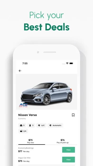 Airport Rentals・Rent a Car應用截圖