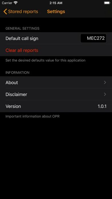 Airro Oceanic Reporting Tool স্ক্রিনশট