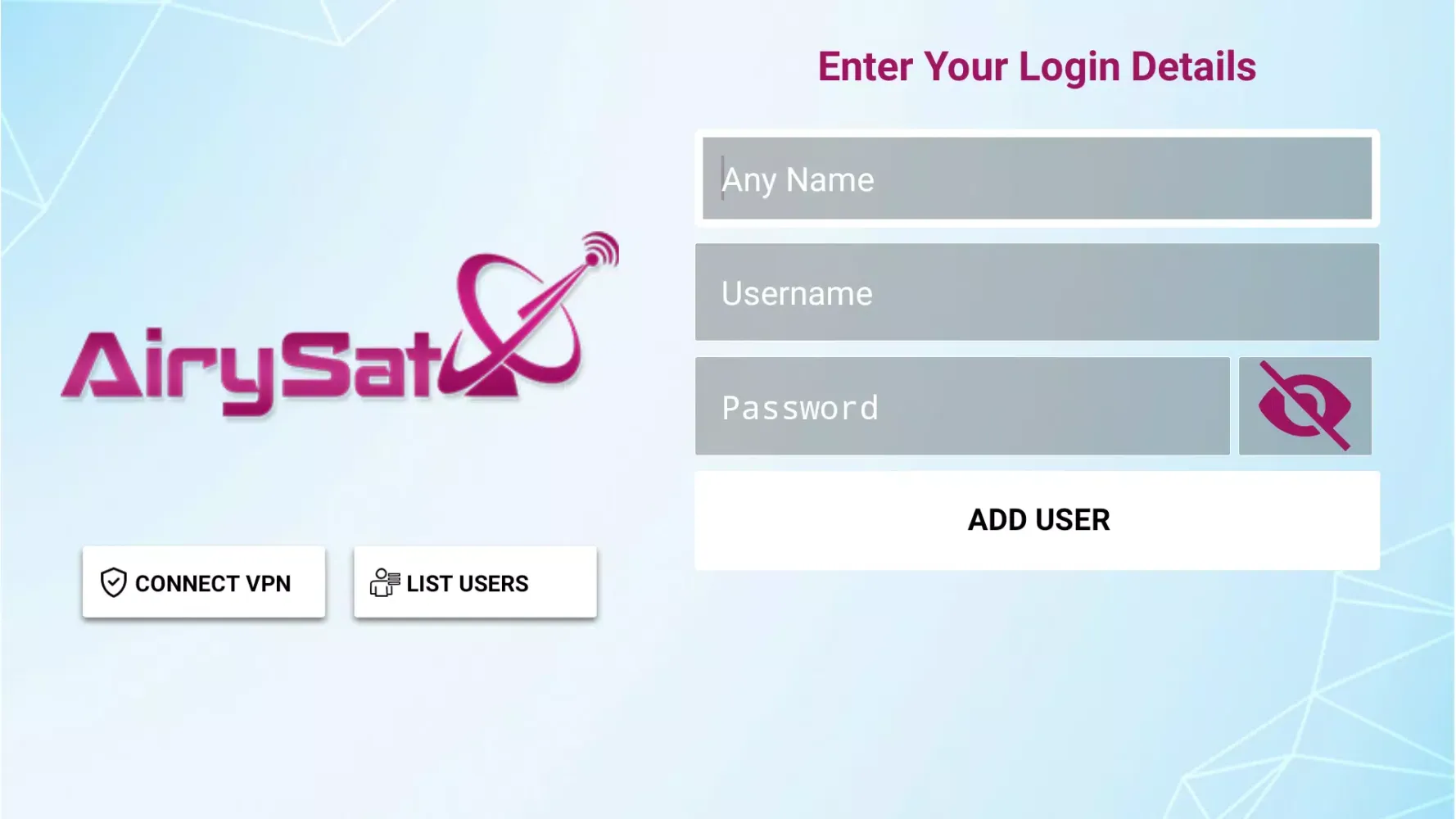 AirySat TV Screenshots