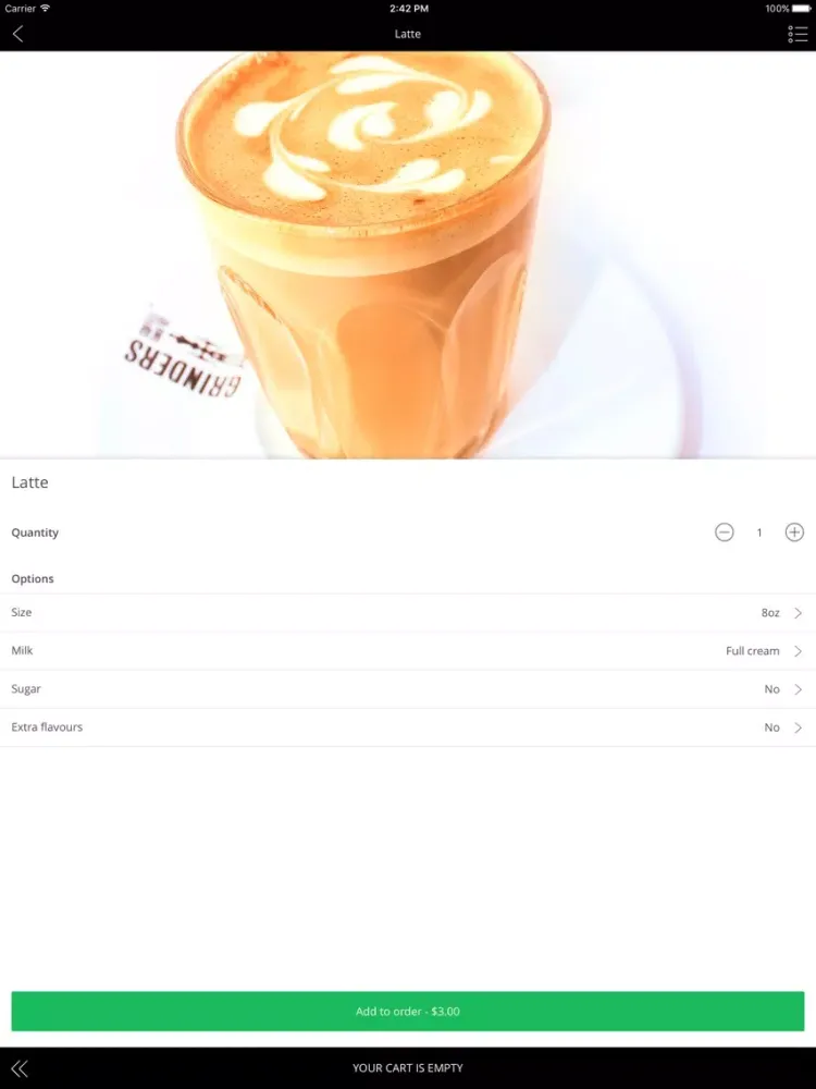 AIMS Cafe Townsville iPad  スクリーンショット