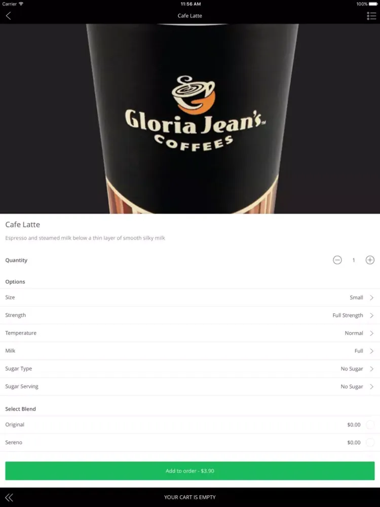 صور Gloria Jean’s Coffs & Port iPad 