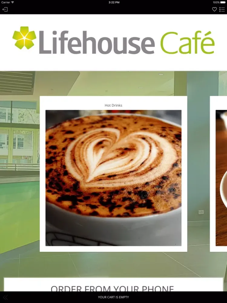Captures d'écran de Lifehouse Cafe iPad 