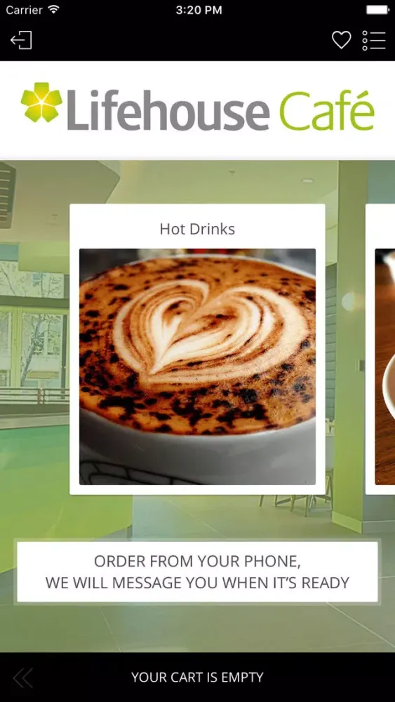 Captures d'écran de Lifehouse Cafe
