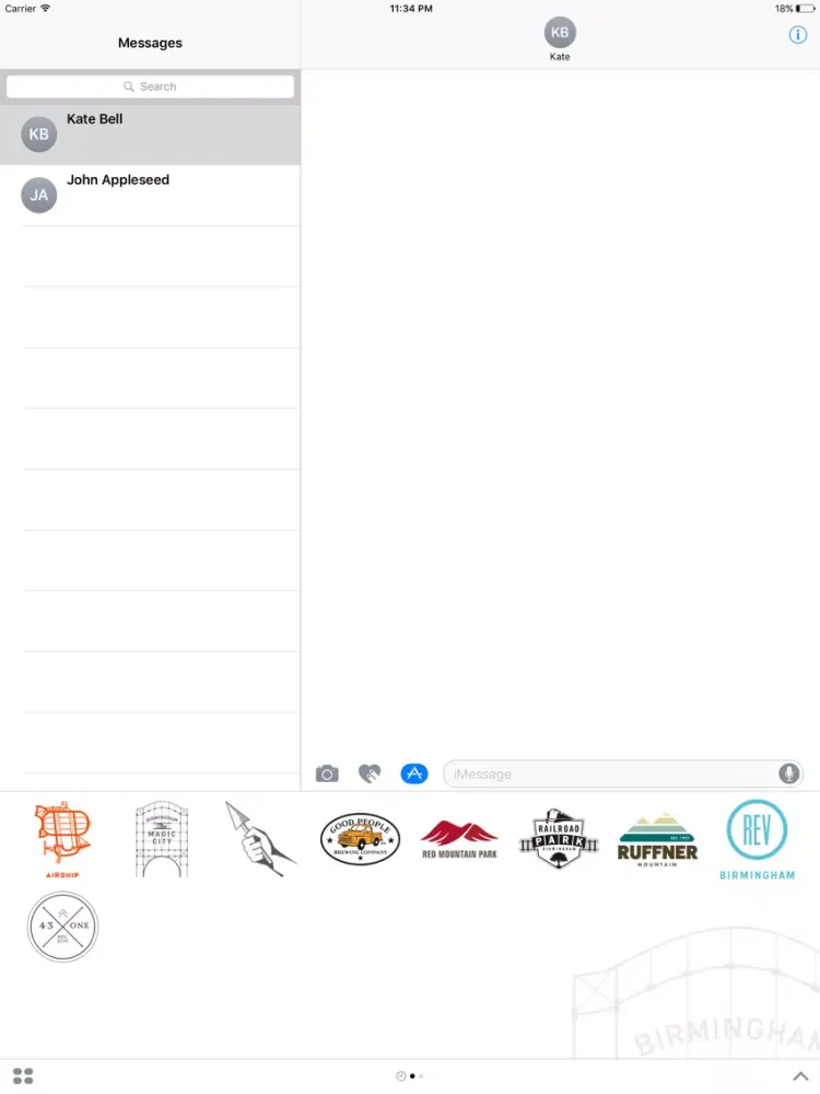 Capturas de tela do Magic City Stickers iPad 