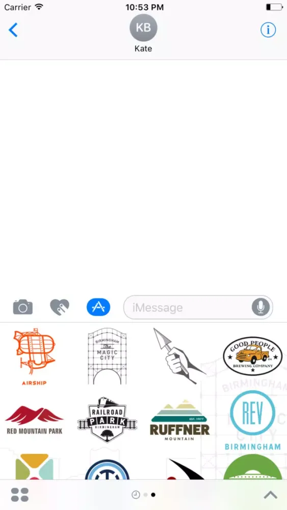 Capturas de tela do Magic City Stickers