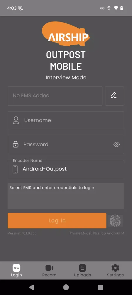 Outpost Mobile Screenshots