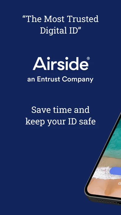 Screenshot di Airside Digital Identity