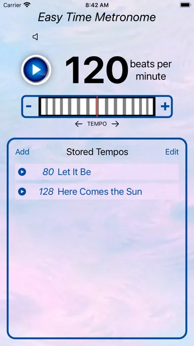 Easy Time Metronome سکرین شاٹس