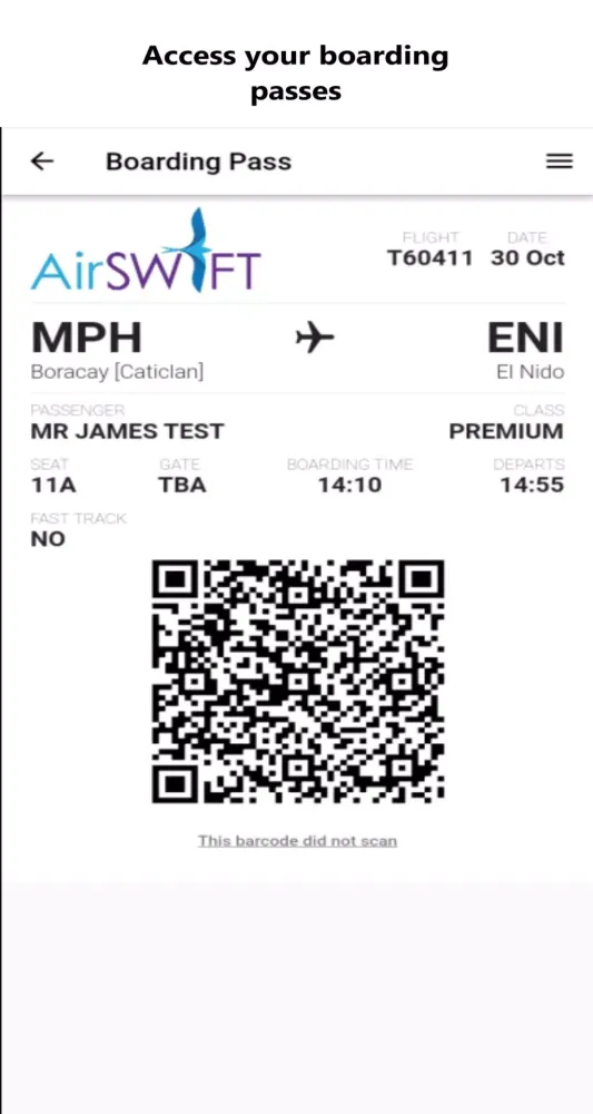AirSWIFT Screenshots