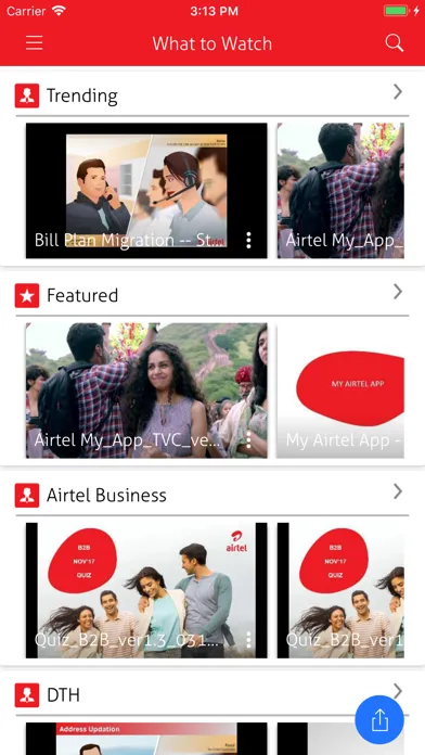 Screenshot di Airtel MyLearning