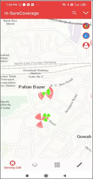 m-SureCoverage Screenshots