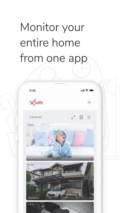 Screenshot di Airtel Xsafe