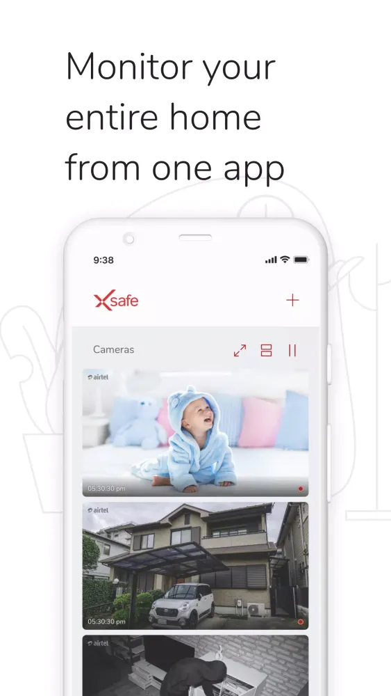 Airtel Xsafe Screenshots