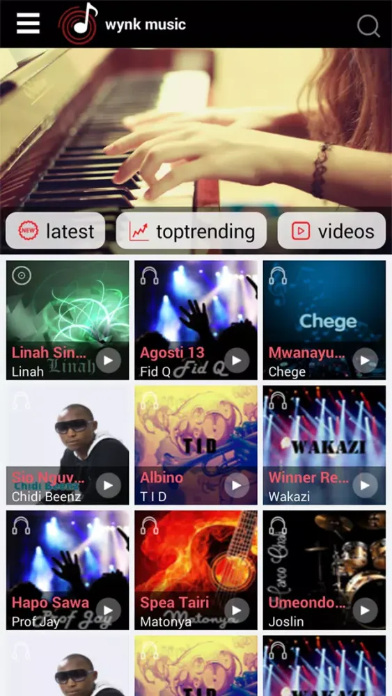 Wynk Music Africa應用截圖