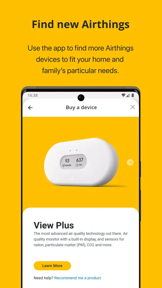 Airthings Screenshots