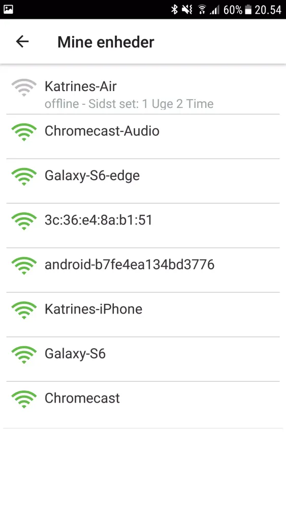 YouSee WiFi Screenshots