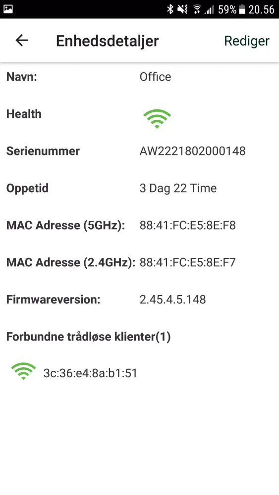 YouSee WiFi Screenshots