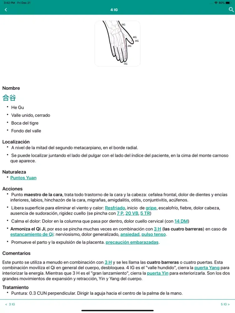 صور Apuntes de Acupuntura iPad 