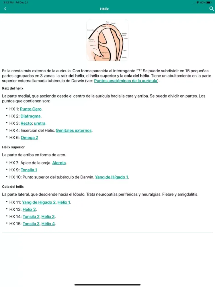 صور Apuntes de Acupuntura iPad 