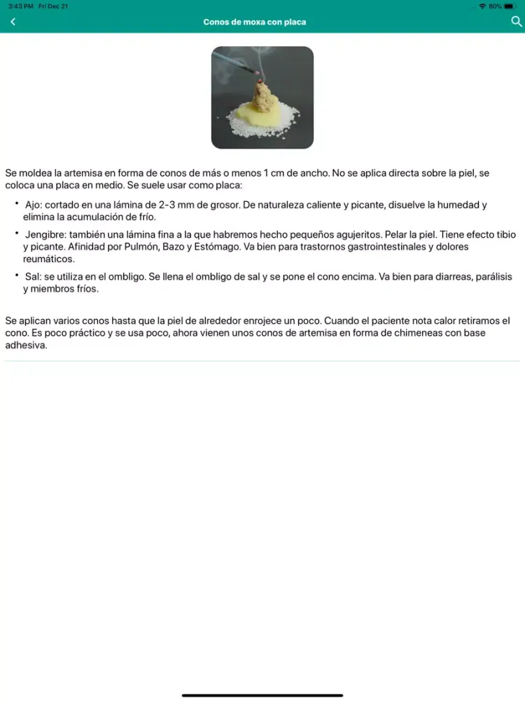 صور Apuntes de Acupuntura iPad 