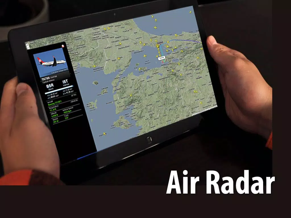 Zrzuty ekranu Air Traffic Radar iPad 