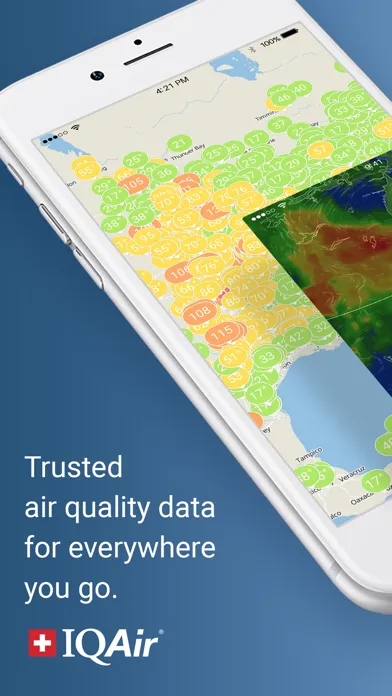 IQAir AirVisual | Air Quality स्क्रीनशॉट