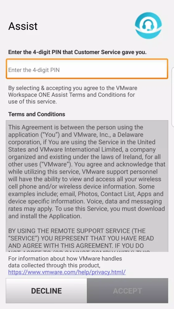 Assist Service应用截图