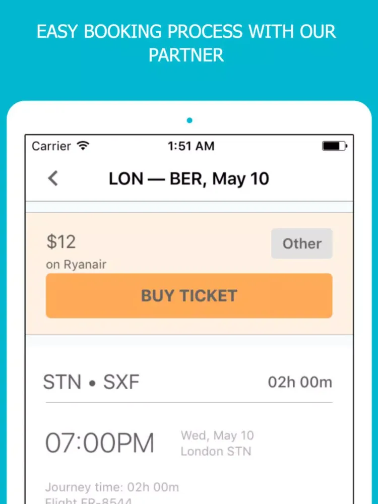 Captures d'écran de Budget Flights Online - All Budget Airlines here iPad 