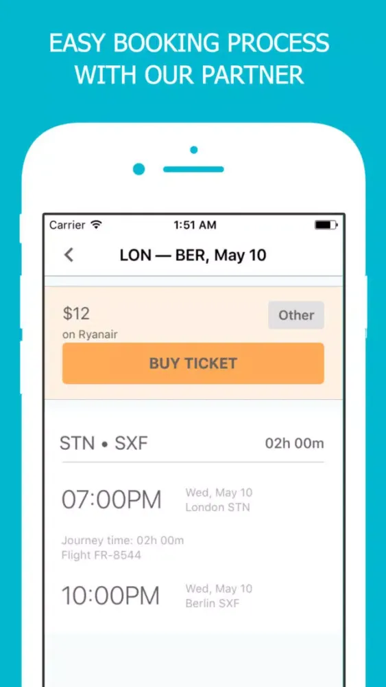 Captures d'écran de Budget Flights Online - All Budget Airlines here