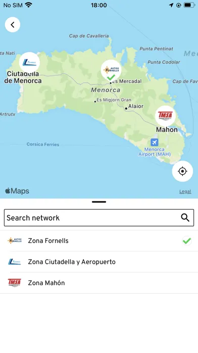 Zrzuty ekranu MOU-T Menorca
