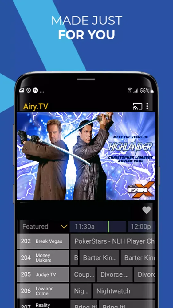 Airy TV Screenshots